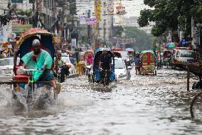 Heavy Rains Flood Dhaka - Bangladesh