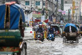 Heavy Rains Flood Dhaka - Bangladesh