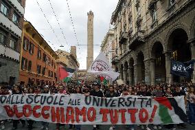 General Strike for Palestine - Bologna