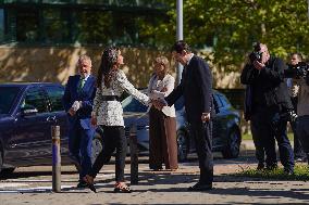 Queen Letizia Visit Cancer Research Center - Salamanca