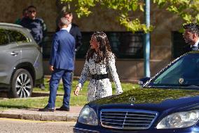 Queen Letizia Visit Cancer Research Center - Salamanca