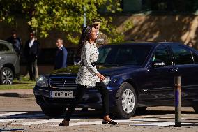 Queen Letizia Visit Cancer Research Center - Salamanca