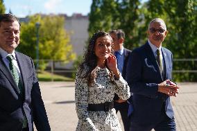 Queen Letizia Visit Cancer Research Center - Salamanca