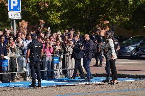 Queen Letizia Visit Cancer Research Center - Salamanca