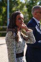 Queen Letizia Visit Cancer Research Center - Salamanca
