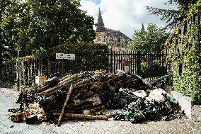Farmers Protest Outside the Tarn-Et-Garonne Departmental Council - Montauban