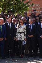 Queen Letizia Visit Cancer Research Center - Salamanca