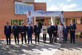 Queen Letizia Visit Cancer Research Center - Salamanca