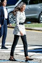 Queen Letizia Visit Cancer Research Center - Salamanca