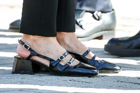 Queen Letizia Visit Cancer Research Center - Salamanca