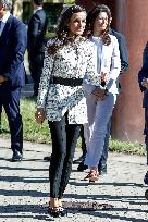 Queen Letizia Visit Cancer Research Center - Salamanca