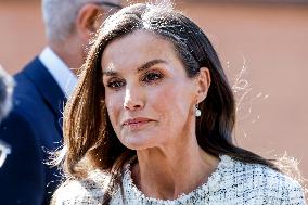 Queen Letizia Visit Cancer Research Center - Salamanca