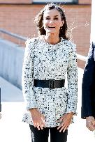 Queen Letizia Visit Cancer Research Center - Salamanca