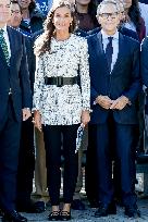 Queen Letizia Visit Cancer Research Center - Salamanca