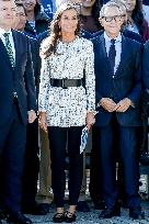 Queen Letizia Visit Cancer Research Center - Salamanca