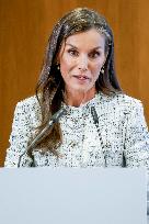 Queen Letizia Visit Cancer Research Center - Salamanca