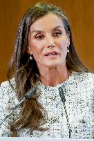 Queen Letizia Visit Cancer Research Center - Salamanca