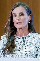Queen Letizia Visit Cancer Research Center - Salamanca