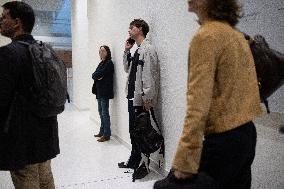 Raphael Enthoven trial for public insult against LFI - Paris