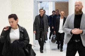 Raphael Enthoven trial for public insult against LFI - Paris