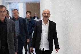 Raphael Enthoven trial for public insult against LFI - Paris