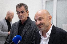 Raphael Enthoven trial for public insult against LFI - Paris
