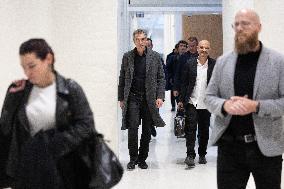 Raphael Enthoven trial for public insult against LFI - Paris