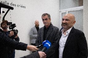 Raphael Enthoven trial for public insult against LFI - Paris