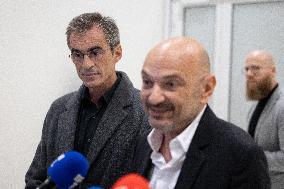 Raphael Enthoven trial for public insult against LFI - Paris