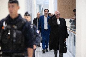 Raphael Enthoven trial for public insult against LFI - Paris