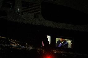 DC: U.S. President Donald Trump Returns to White House from UN General Assembly in New York