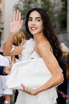 MFW - Alberta Ferretti Arrivals