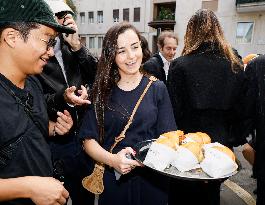 MFW - Alberta Ferretti Arrivals