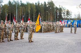 The transfer of authority ceremony