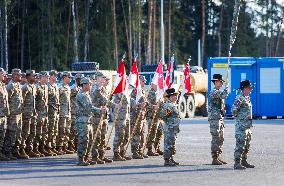 The transfer of authority ceremony