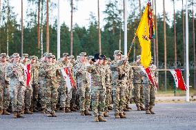 The transfer of authority ceremony