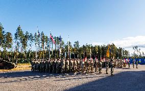 The transfer of authority ceremony