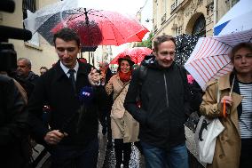 PM Lecornu Meets With Trade Unions - Paris