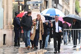 PM Lecornu Meets With Trade Unions - Paris