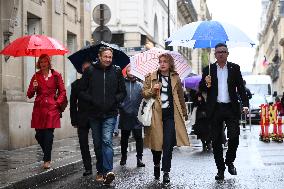 PM Lecornu Meets With Trade Unions - Paris