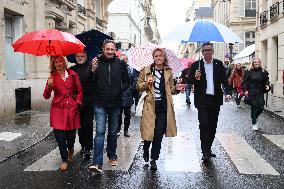 PM Lecornu Meets With Trade Unions - Paris