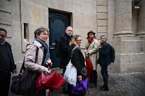 PM Lecornu Meets With Trade Unions - Paris