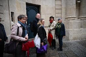 PM Lecornu Meets With Trade Unions - Paris