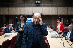 Hearing of Eric Trappier at the National Assembly - Paris