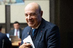 Hearing of Eric Trappier at the National Assembly - Paris