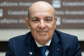 Hearing of Eric Trappier at the National Assembly - Paris