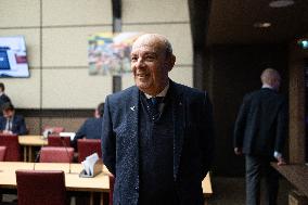 Hearing of Eric Trappier at the National Assembly - Paris