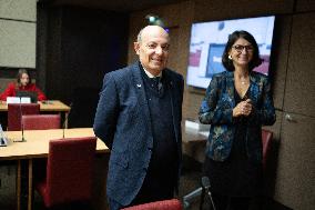 Hearing of Eric Trappier at the National Assembly - Paris