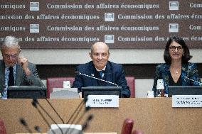 Hearing of Eric Trappier at the National Assembly - Paris