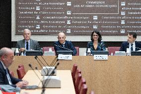 Hearing of Eric Trappier at the National Assembly - Paris